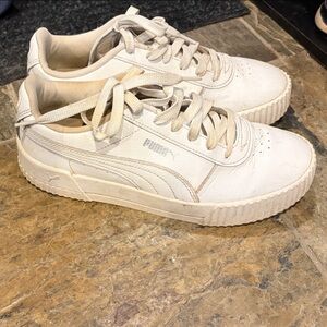 Puma Cream Casual Sneakers